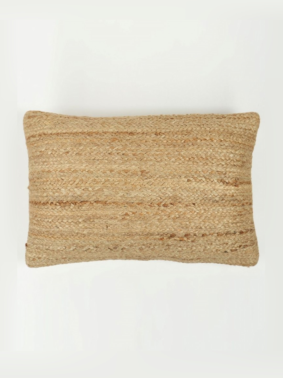 Art Avenue BELLARY Self Design Hemp Washable Textured Rectangle Cushion Cover -12x20In