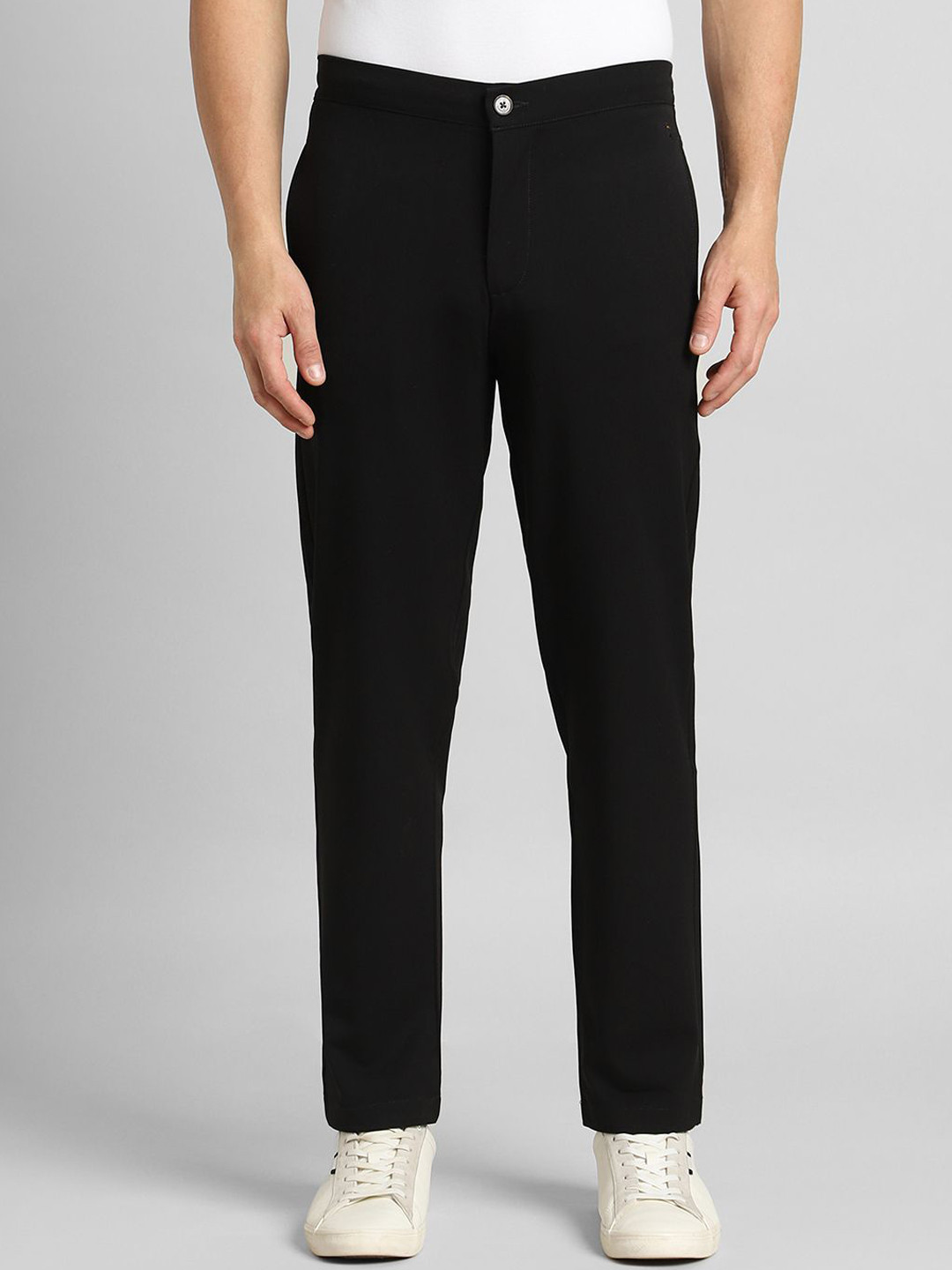 SIMON CARTER LONDON Men Regular Fit Mid-Rise Trousers