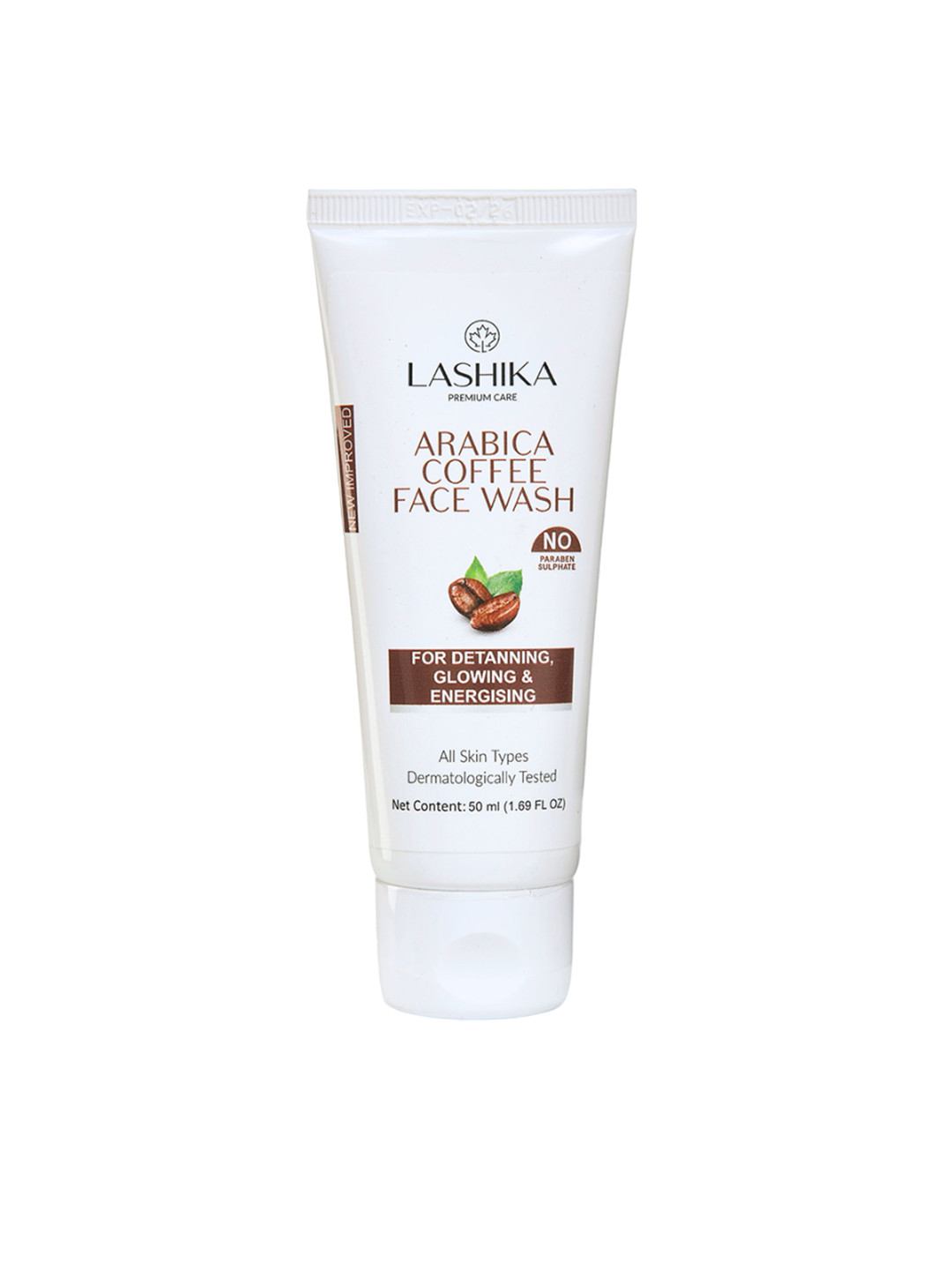 LASHIKA Arabica Coffee Facewash For Detanning & Glowing Skin - 50 ml