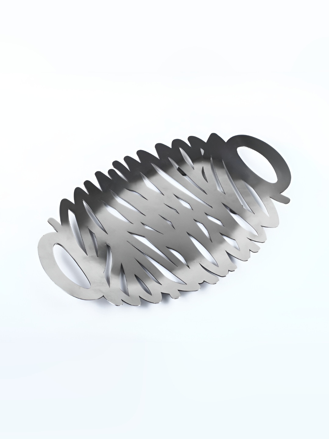 smart serve Steel Stainless Steel Easy to Clean Serving Tray