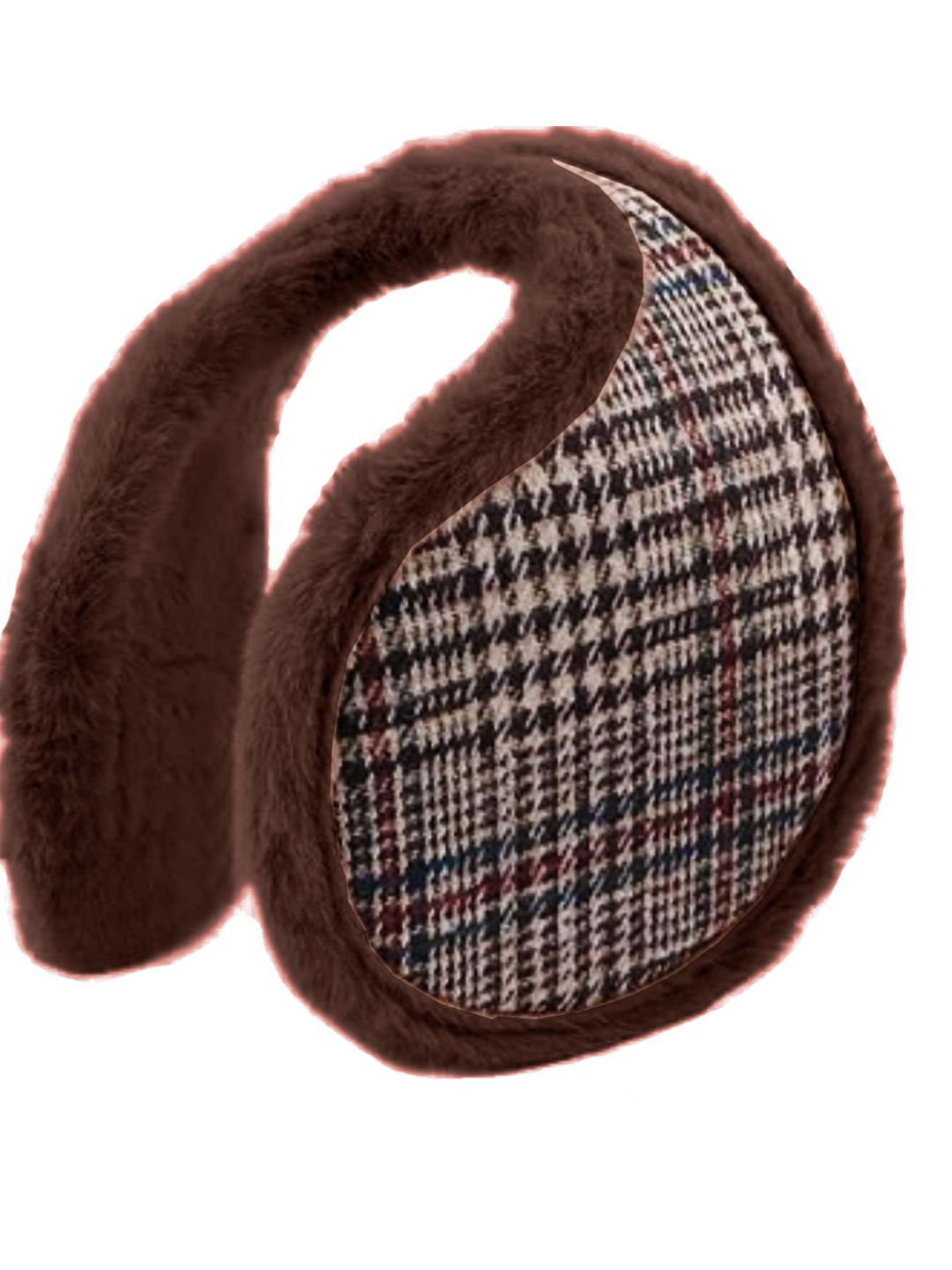 Alexvyan Women Checked Ear Muff