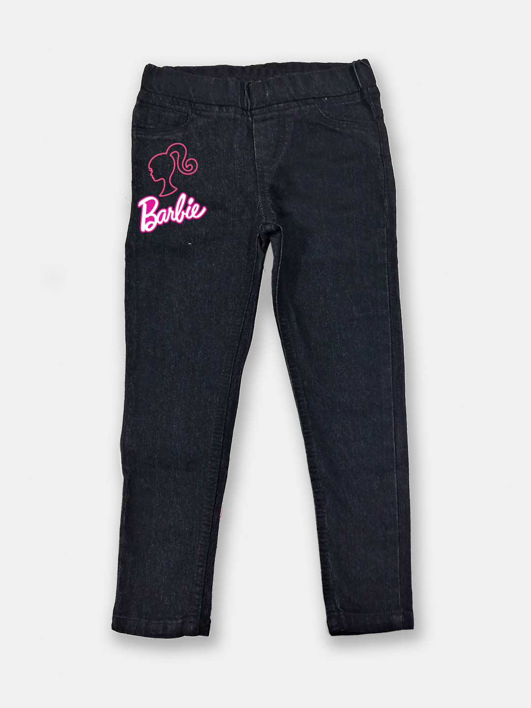 Here&Now x Game Begins Girls Washed Slim-Fit Barbie Jeggings
