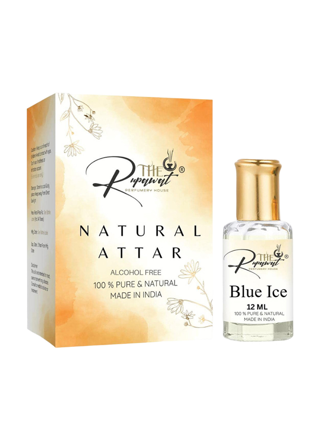 THE RUPAWAT Perfumery House Blue Ice Alcohol Free Attar - 12 ml