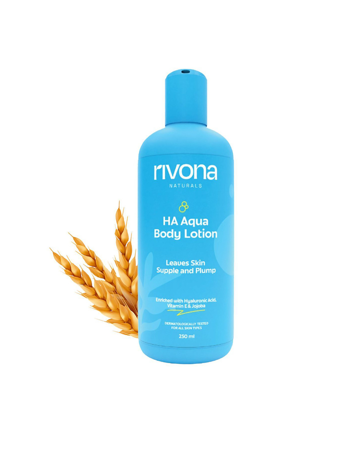 Rivona Naturals HA Aqua Body Lotion with Hyaluronic Acid & Jojoba - 250 ml