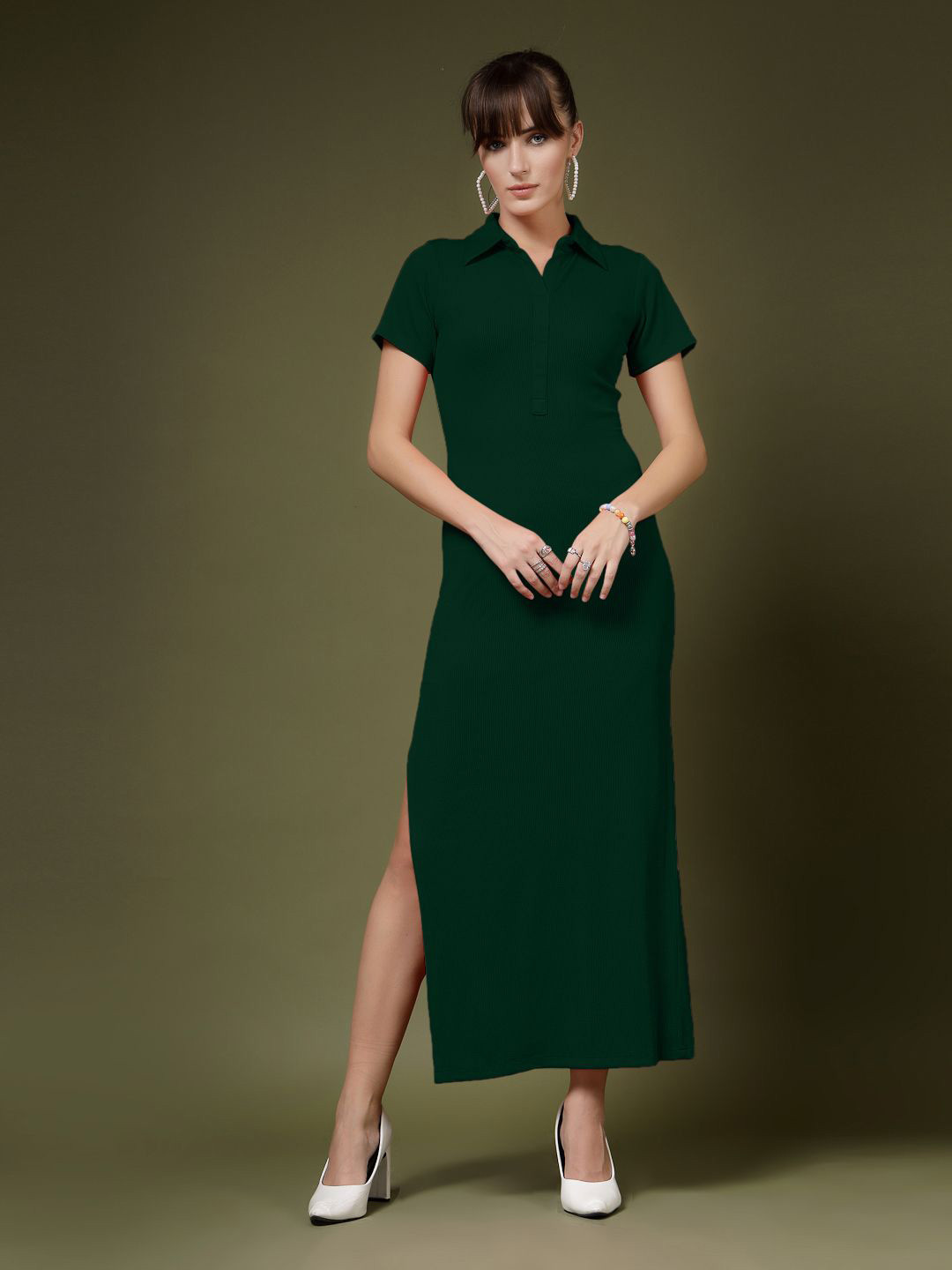 Oomph! Women Bodycon Maxi Dress