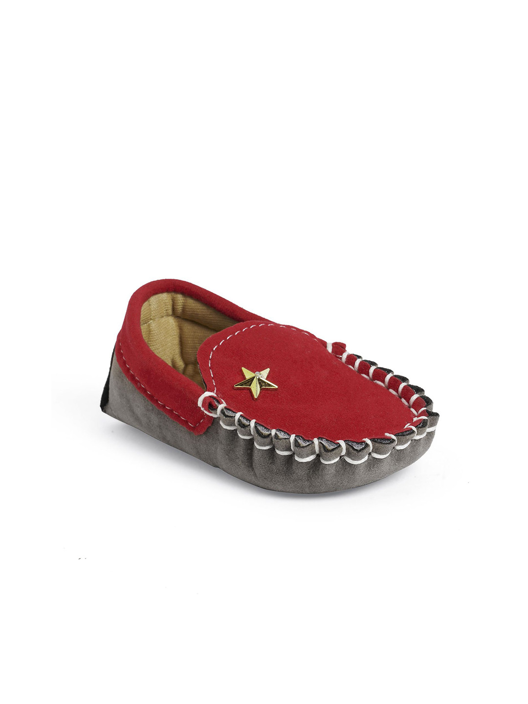 CHiU Kids Star Embellished Loafers
