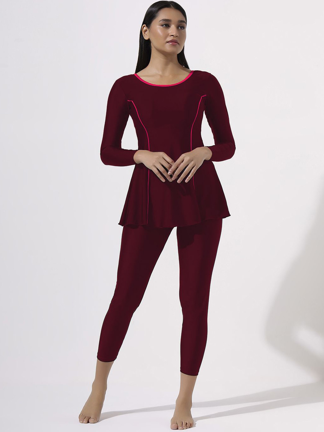 LYCOT Round Neck Swim Set