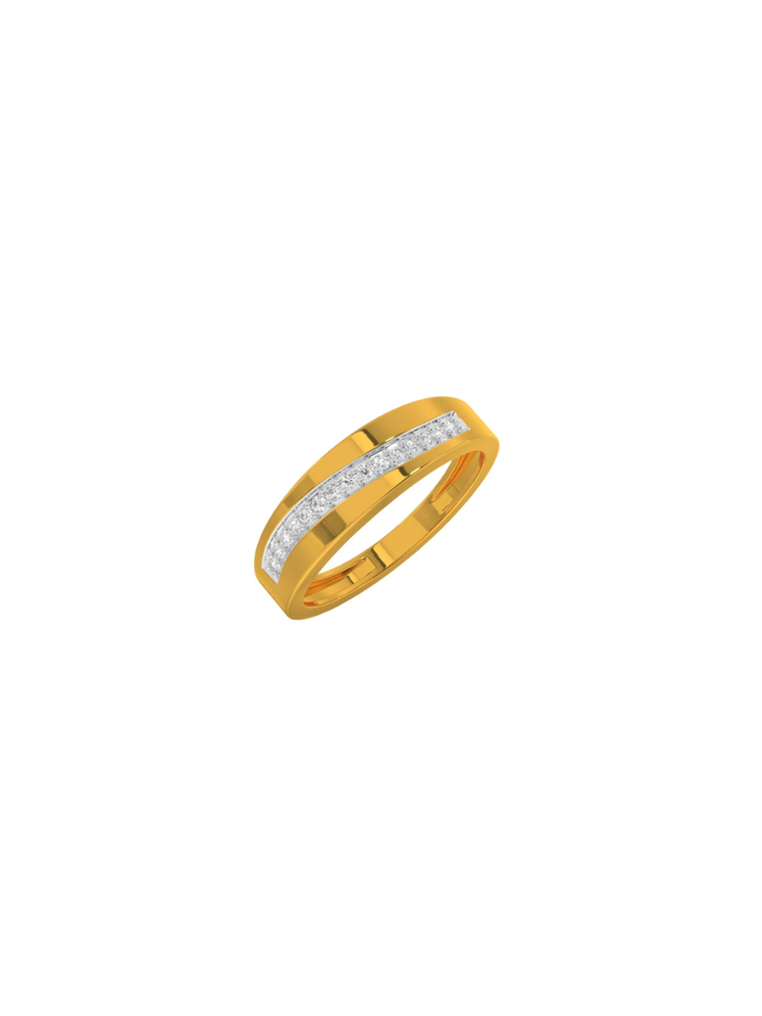 KISNA DIAMOND AND GOLD JEWELLERY Women 18KT Finger Ring Kennedy  Diamond