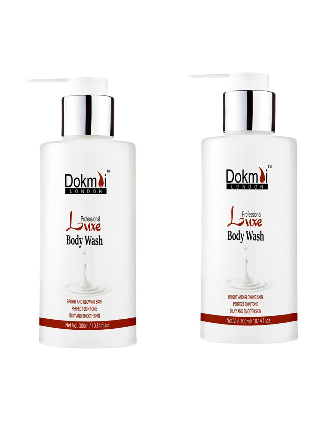 Dokmai London Set Of 2 Professional Luxe Body Wash - 300 ml Each