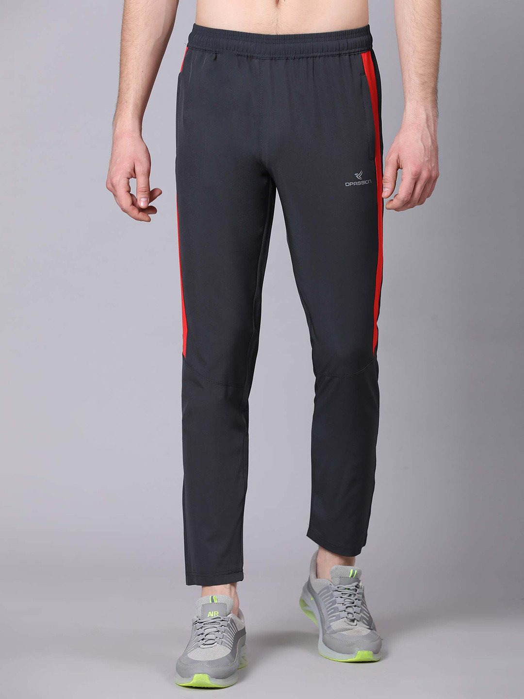 Dpassion Men Light Weight Rapid-Dry Running Track Pants