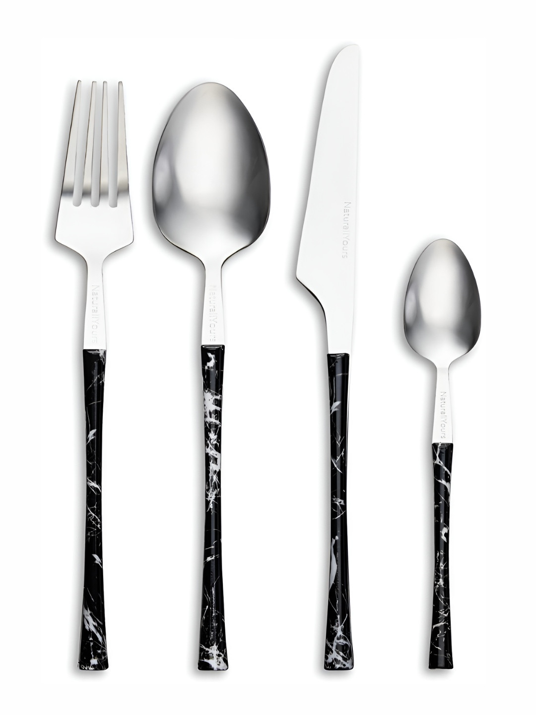 NATURALLY YOURS  X Home Vittoria 4 Pieces Steel Cutlery Set