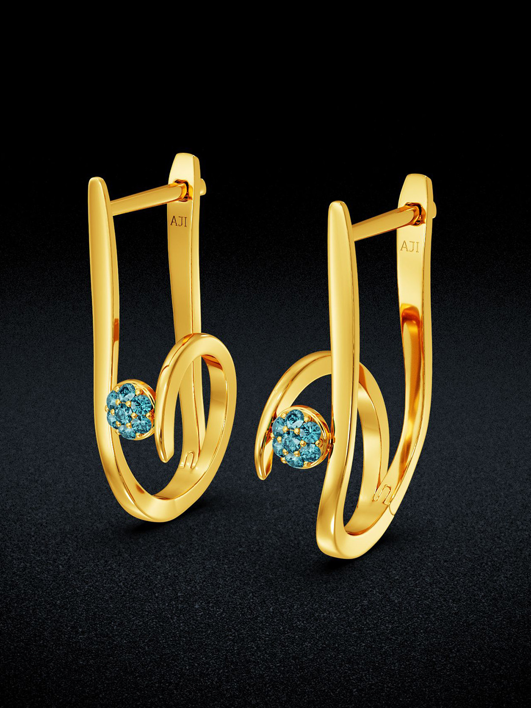 Joyalukkas 22KT Gold Hoop Earrings
