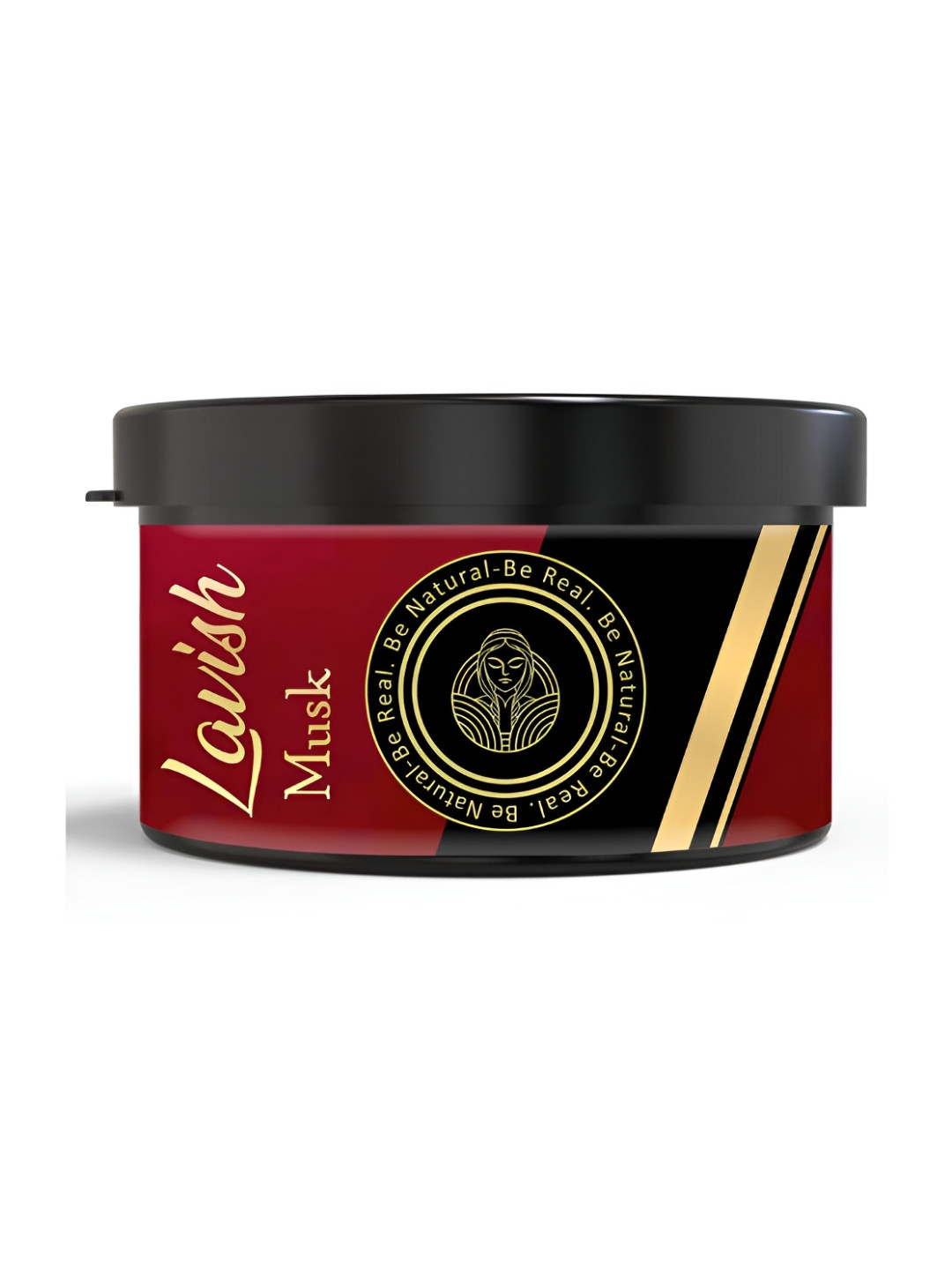 The Old Natural Red & Black Lavish Musk Dashboard Car Freshener - 50 g