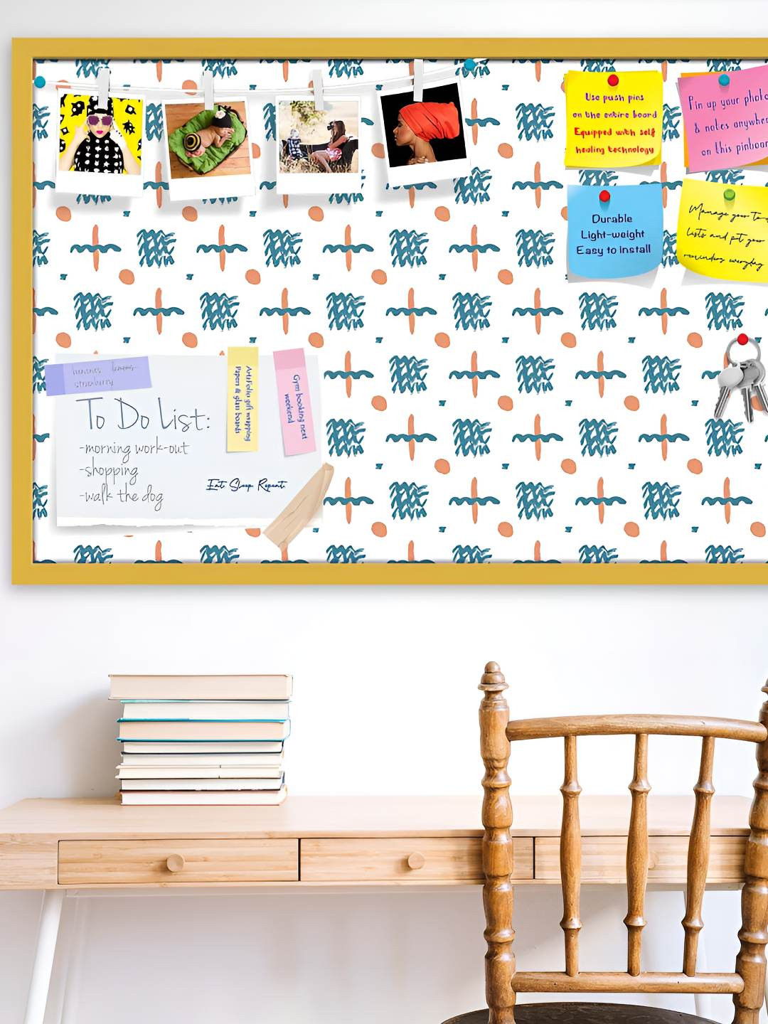 ArtzFolio Wooden Notice Pin Board