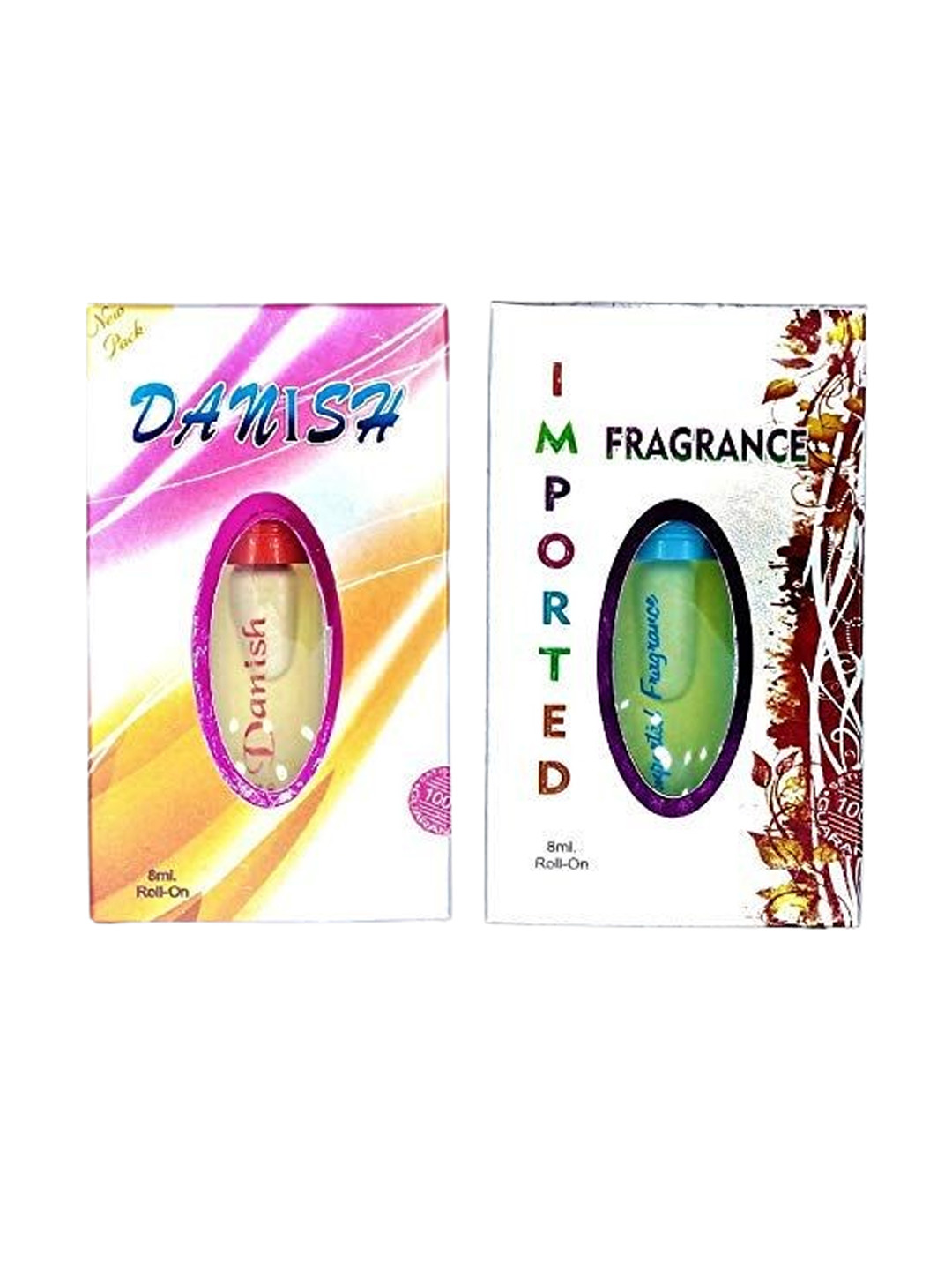 RAVIOUR LIFESTYLE Set Of 2 Imported & Danish 100% Alcoholic Free Attar - 8 ml Each