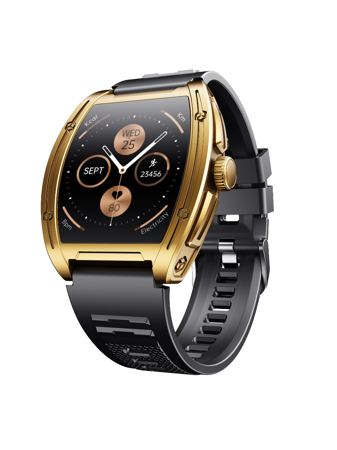 boAt Enigma Ascend Luxury Smartwatch With 1.76" HD Display Functional Crown Upto 5 Days Battery