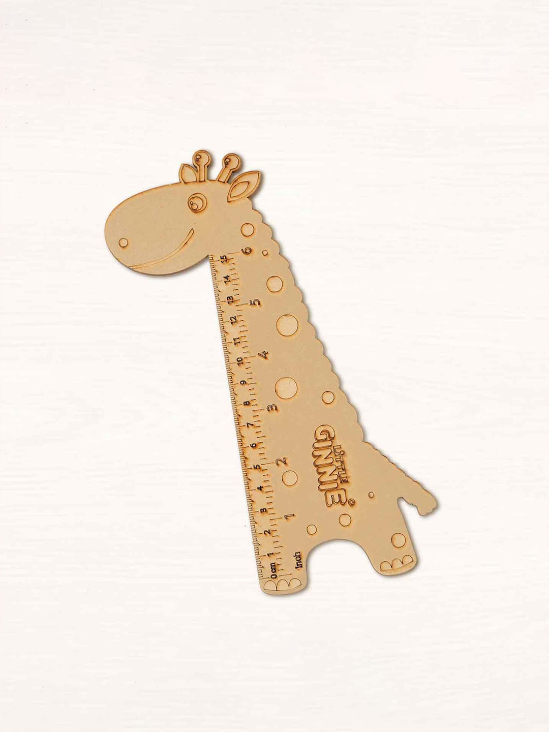 LITTLE GINNIE Brown Self Design Craft Accessories Stationery