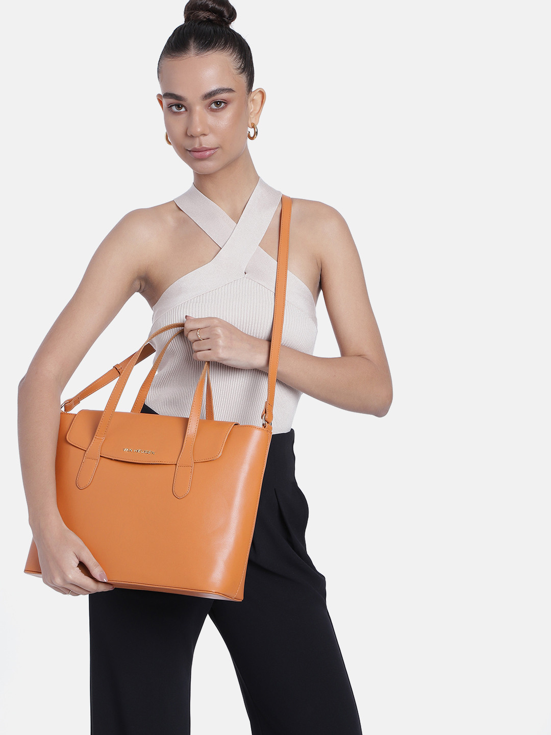 Van Heusen Structured Handheld Bag