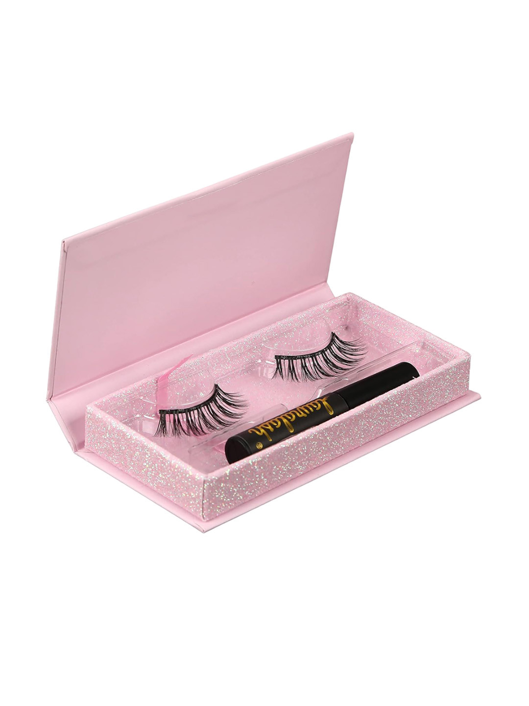 Layralash False Eyelashes With Eyeliner - Black
