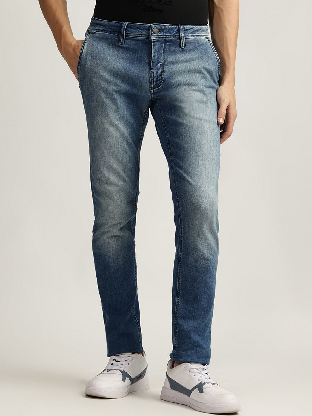 Antony Morato Men Skinny Fit Heavy Fade Jeans