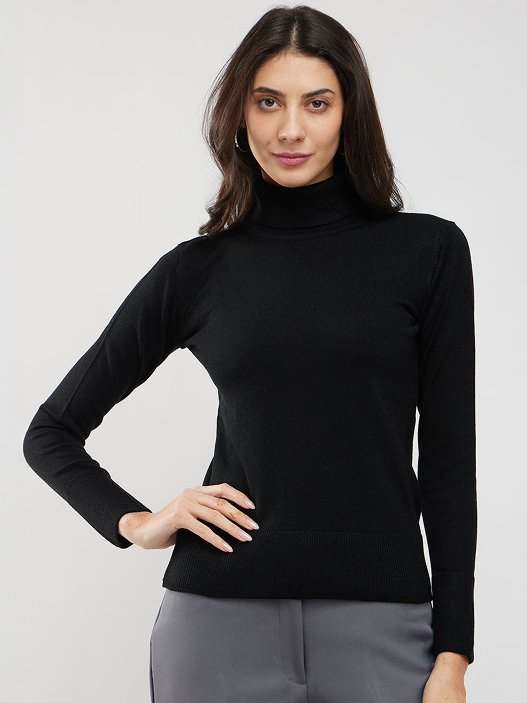 FableStreet Women Turtle Neck Pullover