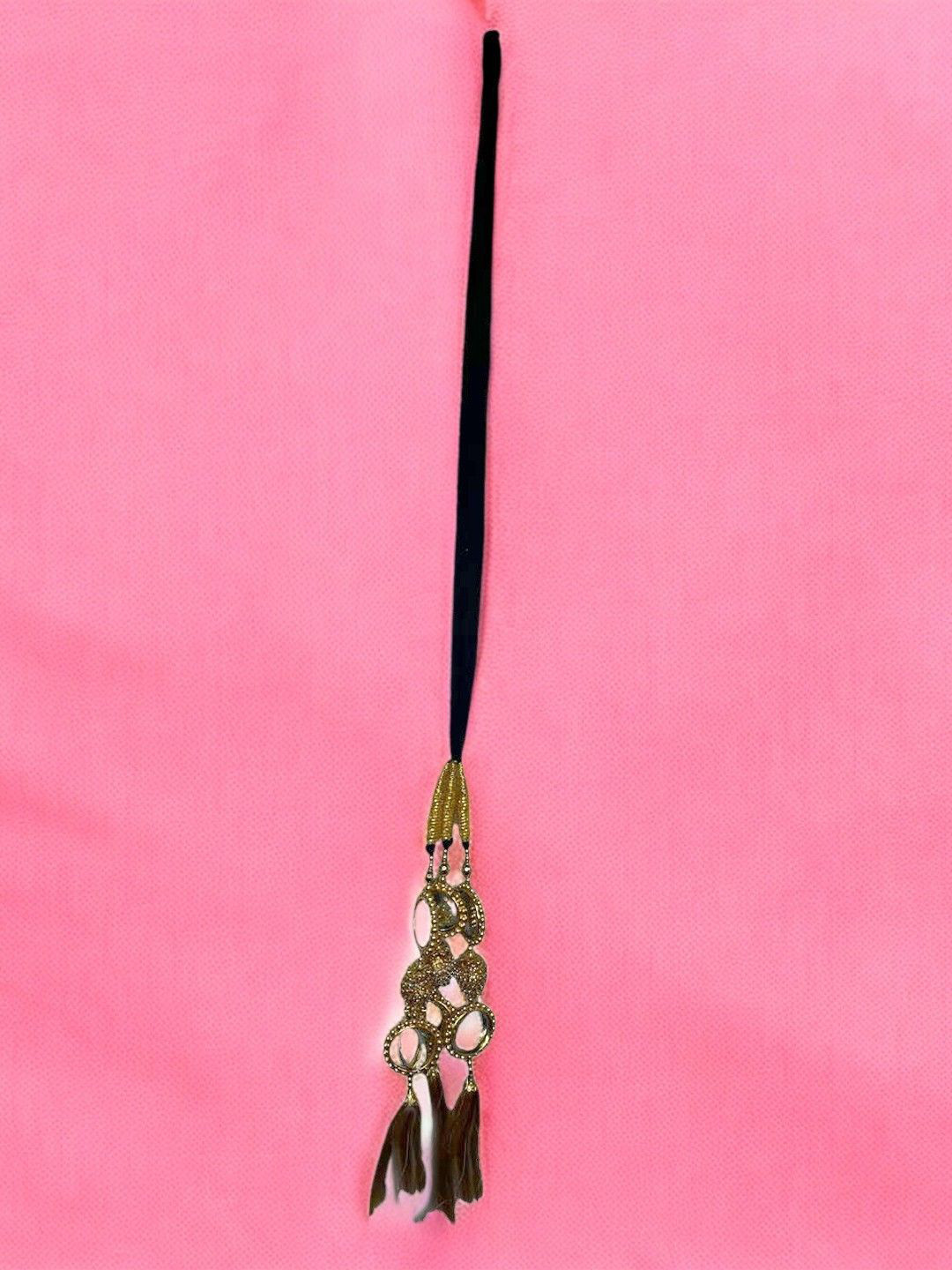 VAGHBHATT Women Hair Accessory Set of Hair Extension Traditional Patiala Bridal Paranda