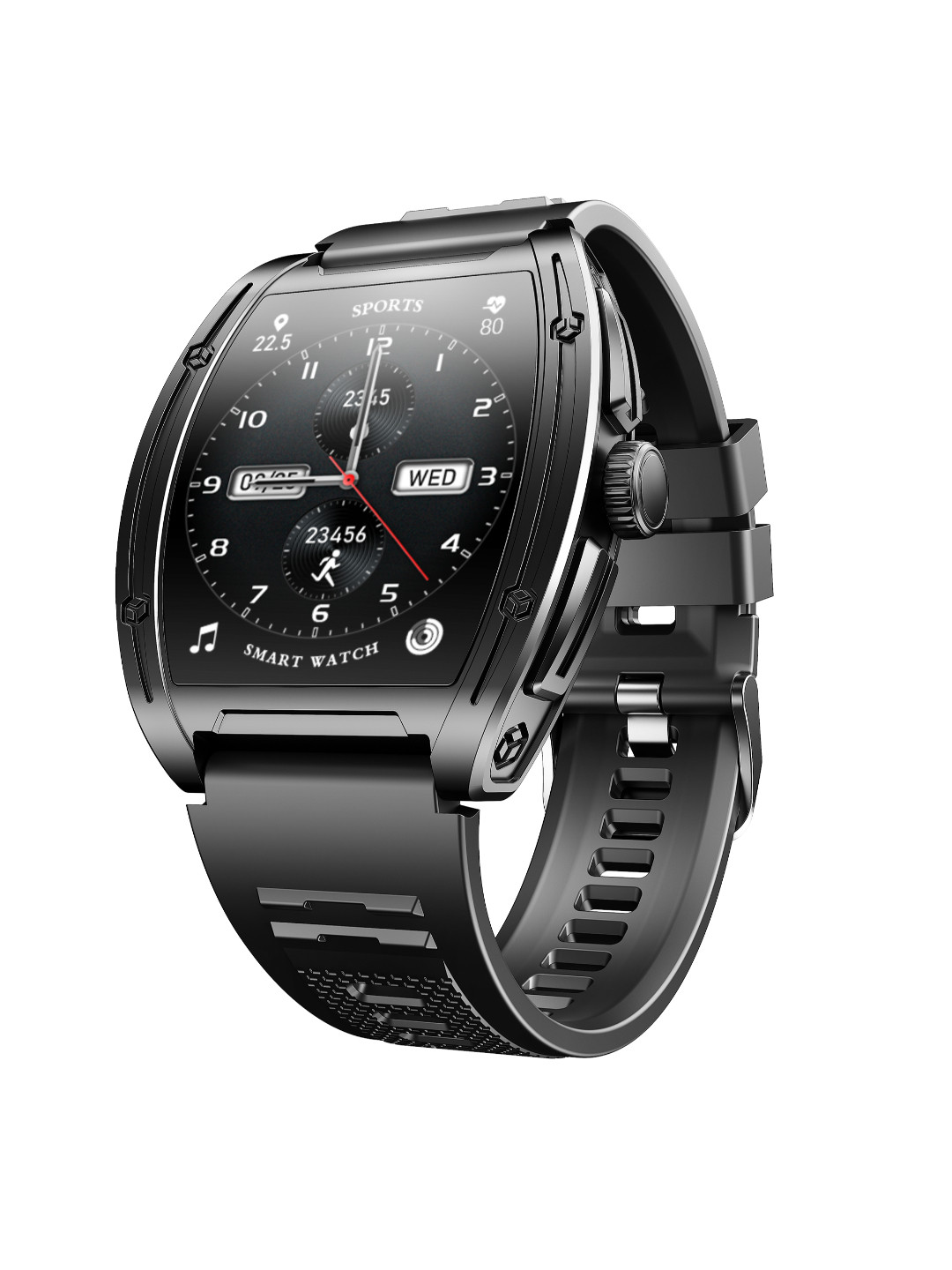 boAt Enigma Ascend Luxury Smartwatch With 1.76" HD Display Functional Crown Upto 5 Days Battery