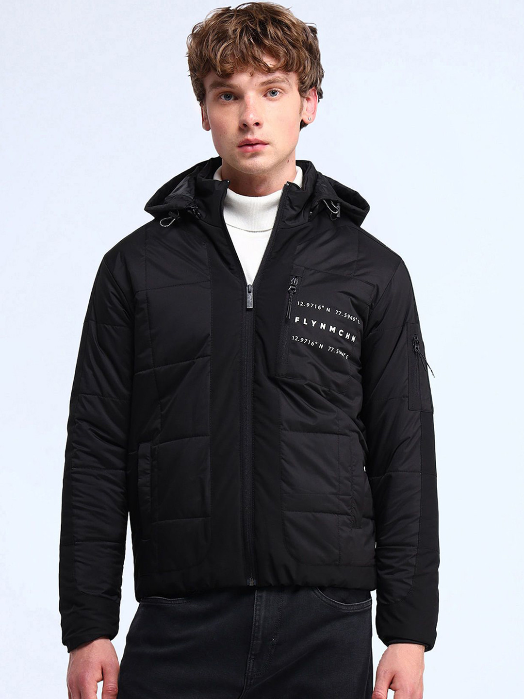 Flying Machine Men Open Front Jacket