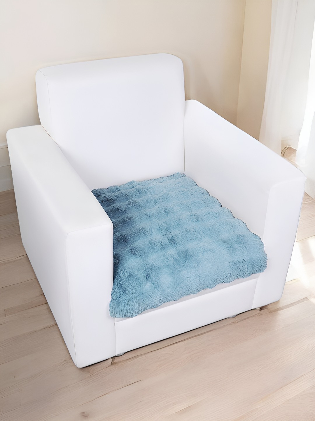 Story@home Blue Super Soft Sofa Cover