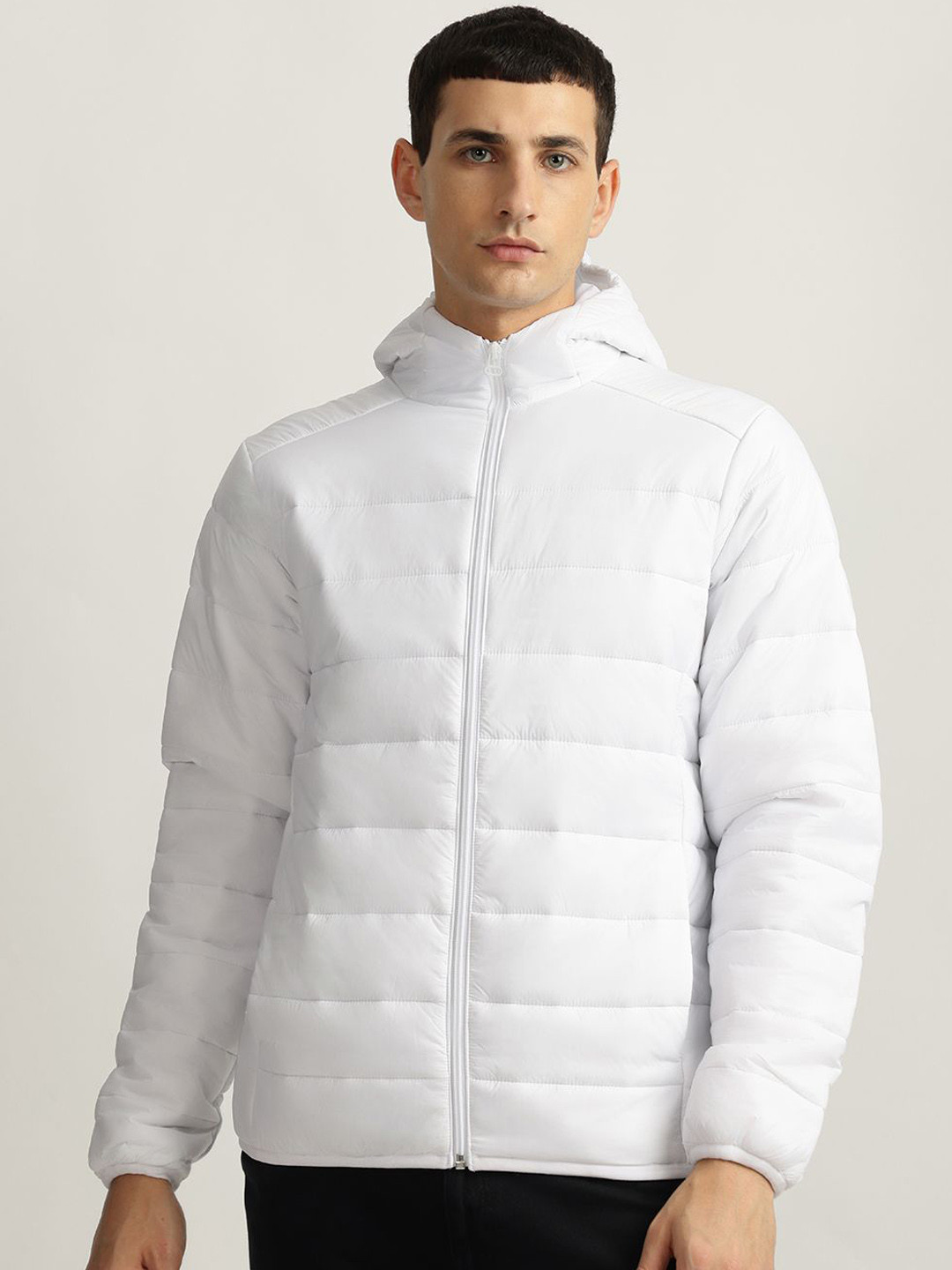 LINDBERGH Men Hooded Full Sleeves Puffer Jacket