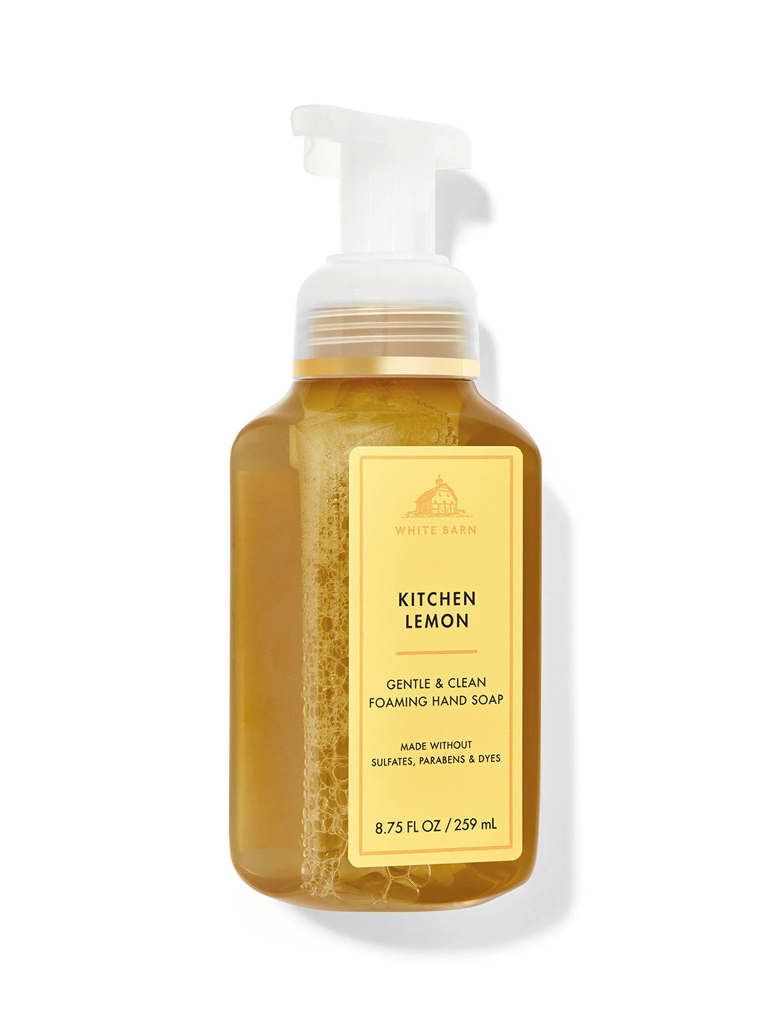 Bath & Body Works Kitchen Lemon Gentle & Clean Foaming Hand Soap - 259 ml