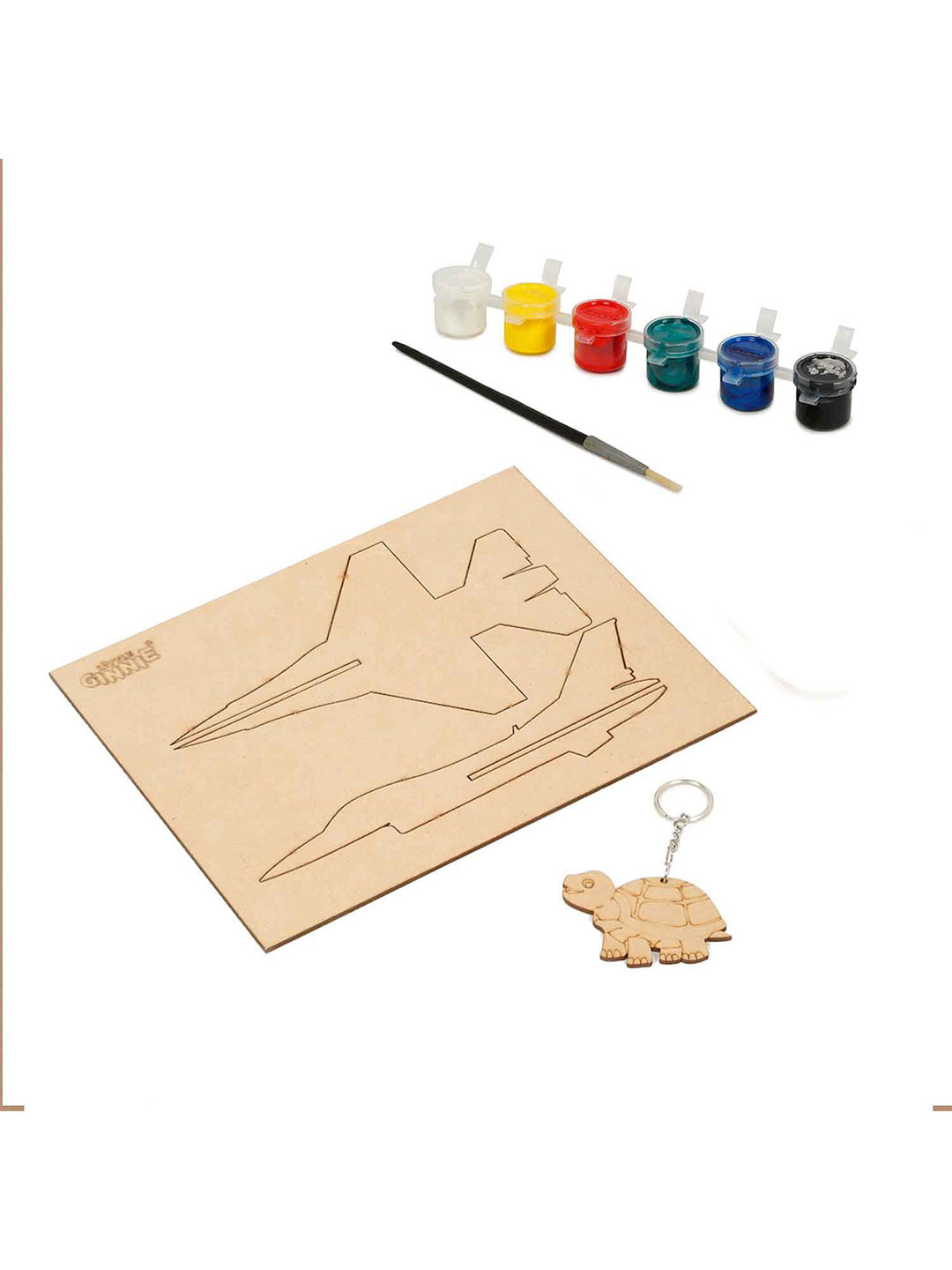 LITTLE GINNIE Kids - Unisex Set of 4 Puzzles Activity Toys and Games