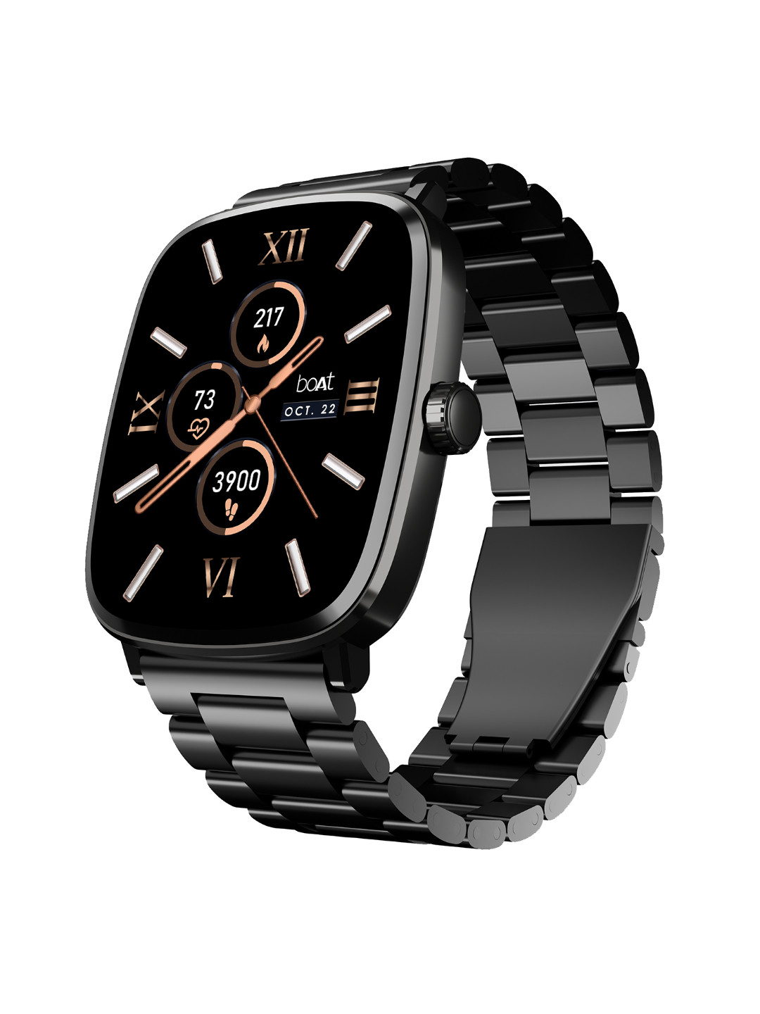 boAt Ultima Regal Smartwatch With 2.01" AMOLED Display 1000 NITS Brightness Premium Metal Body