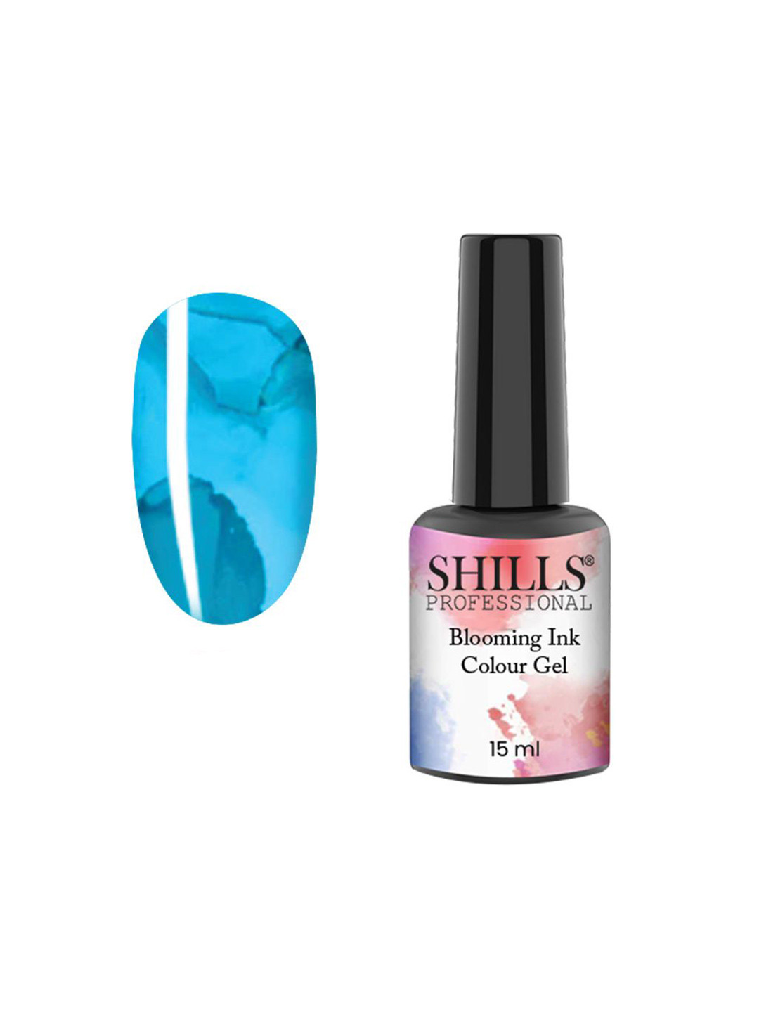 shills professional Blooming Ink Color Gel - 15 ml - Shade 004 - Blue