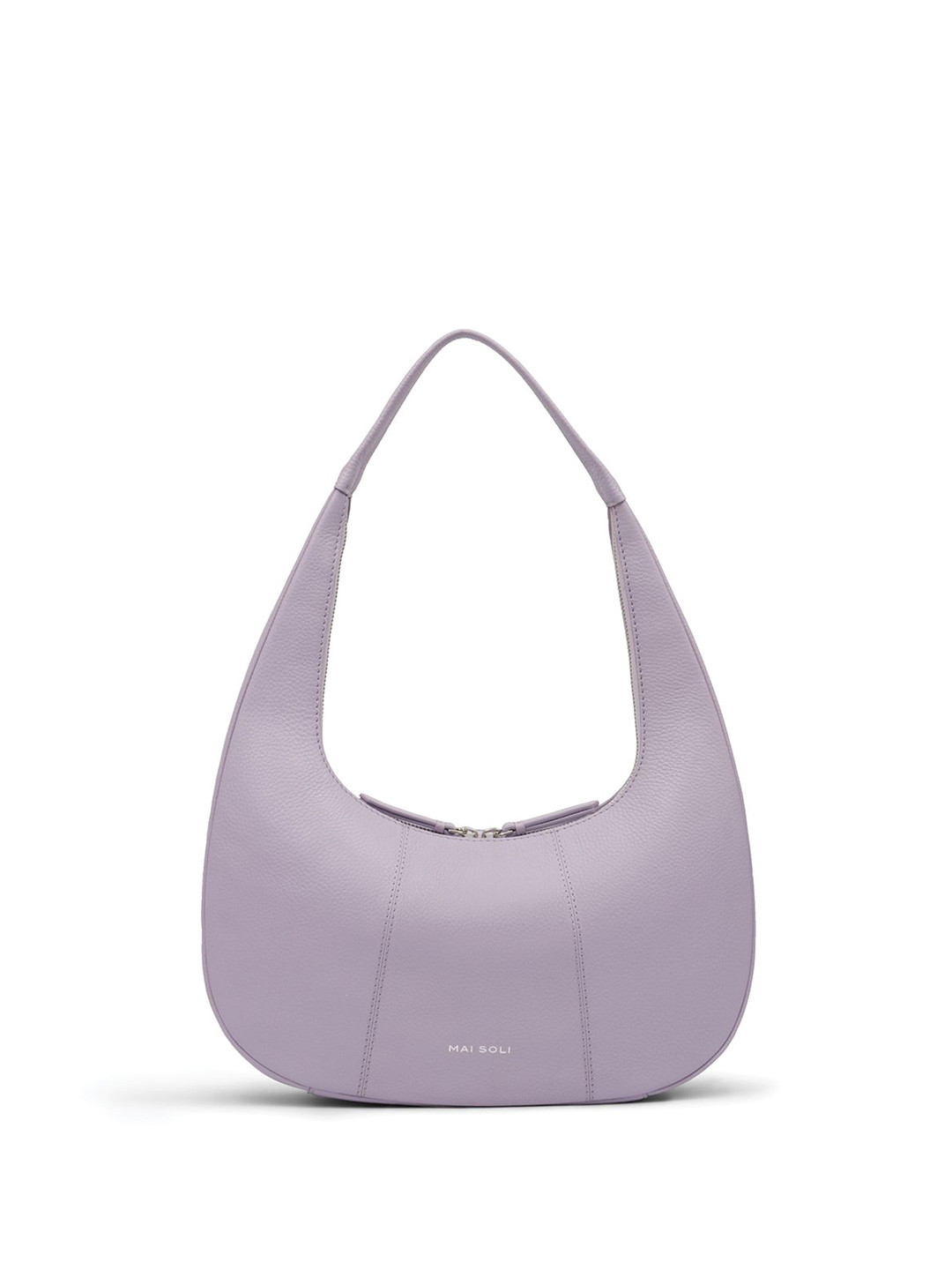 Women Lavender Genuine Leather Harper Shoulder Bag
