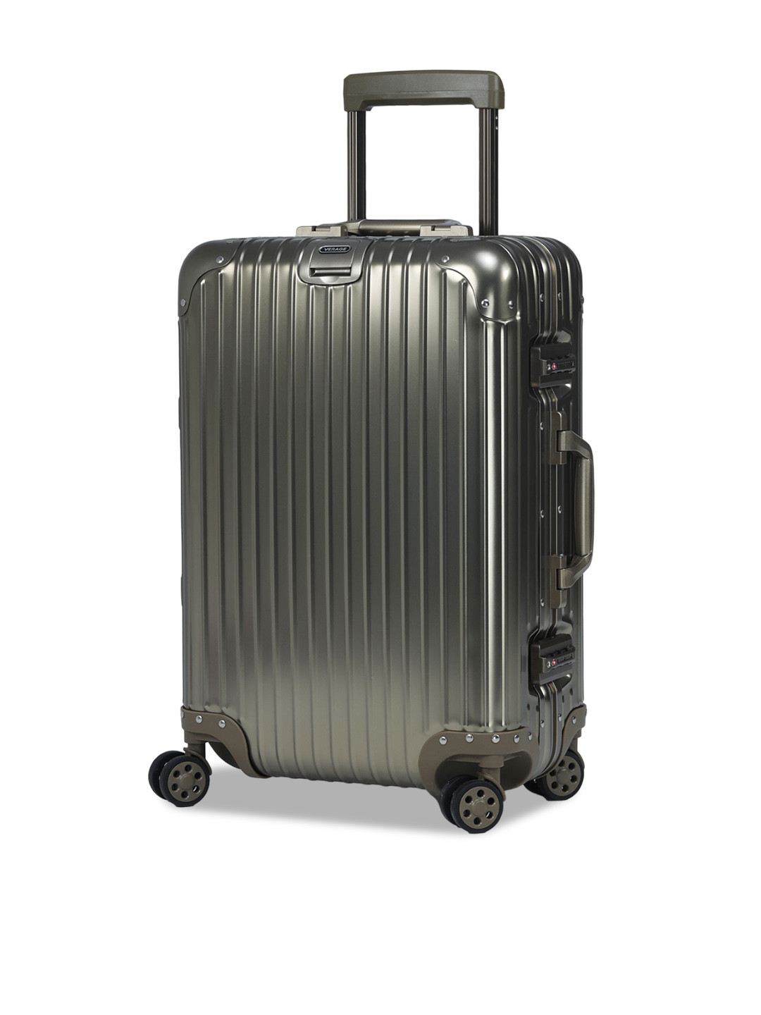 VERAGE Secure Jet Hard Sided Medium Trolley Suitcase