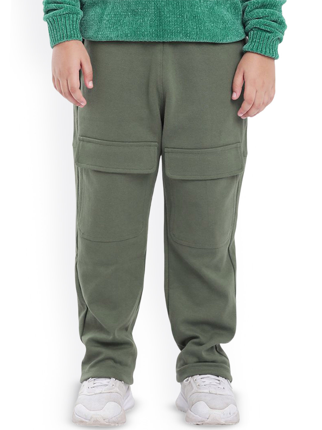 Rare Ones Boys Solid Multipocket Trackpant