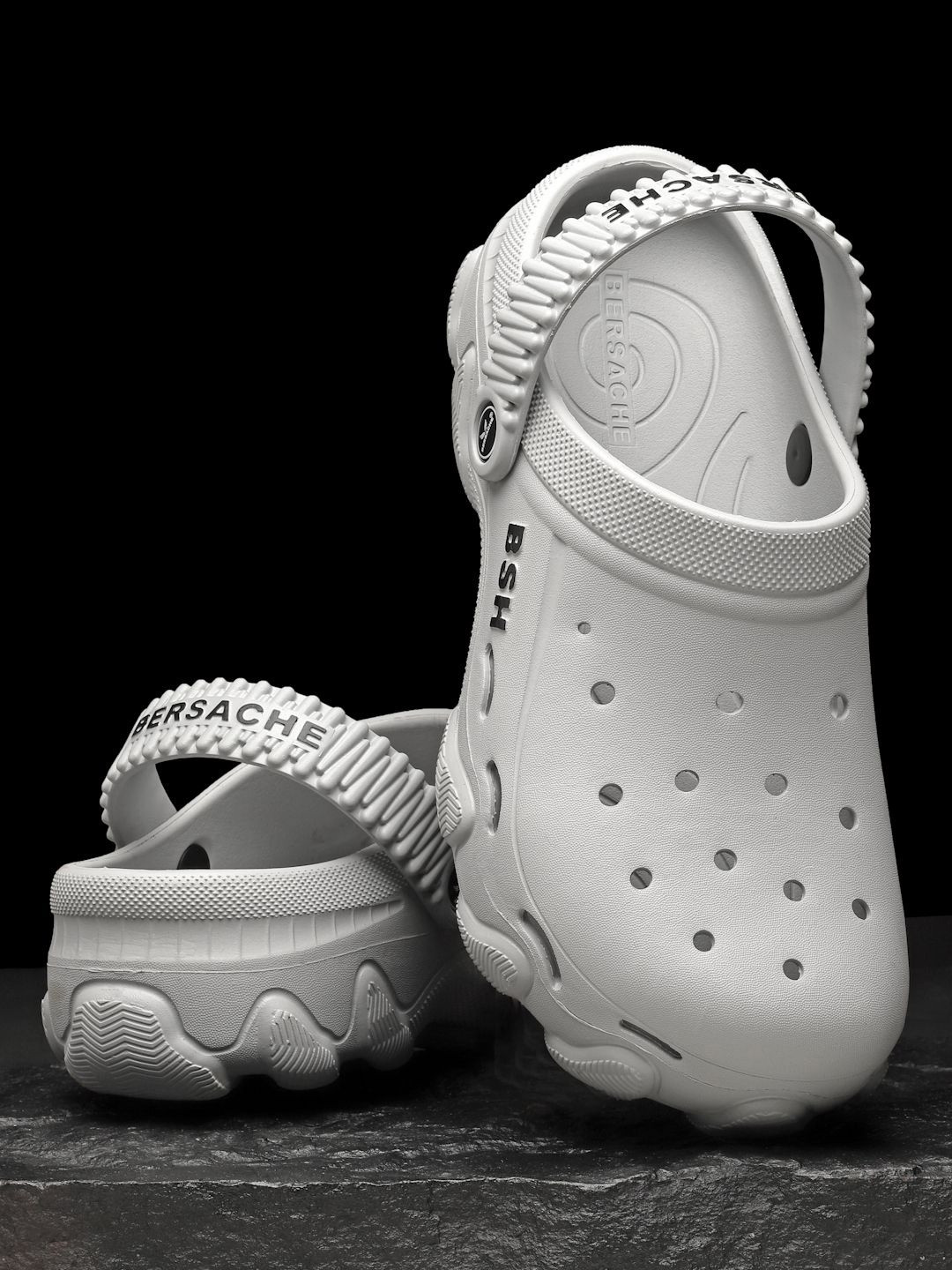 BERSACHE Men Rubber Clogs