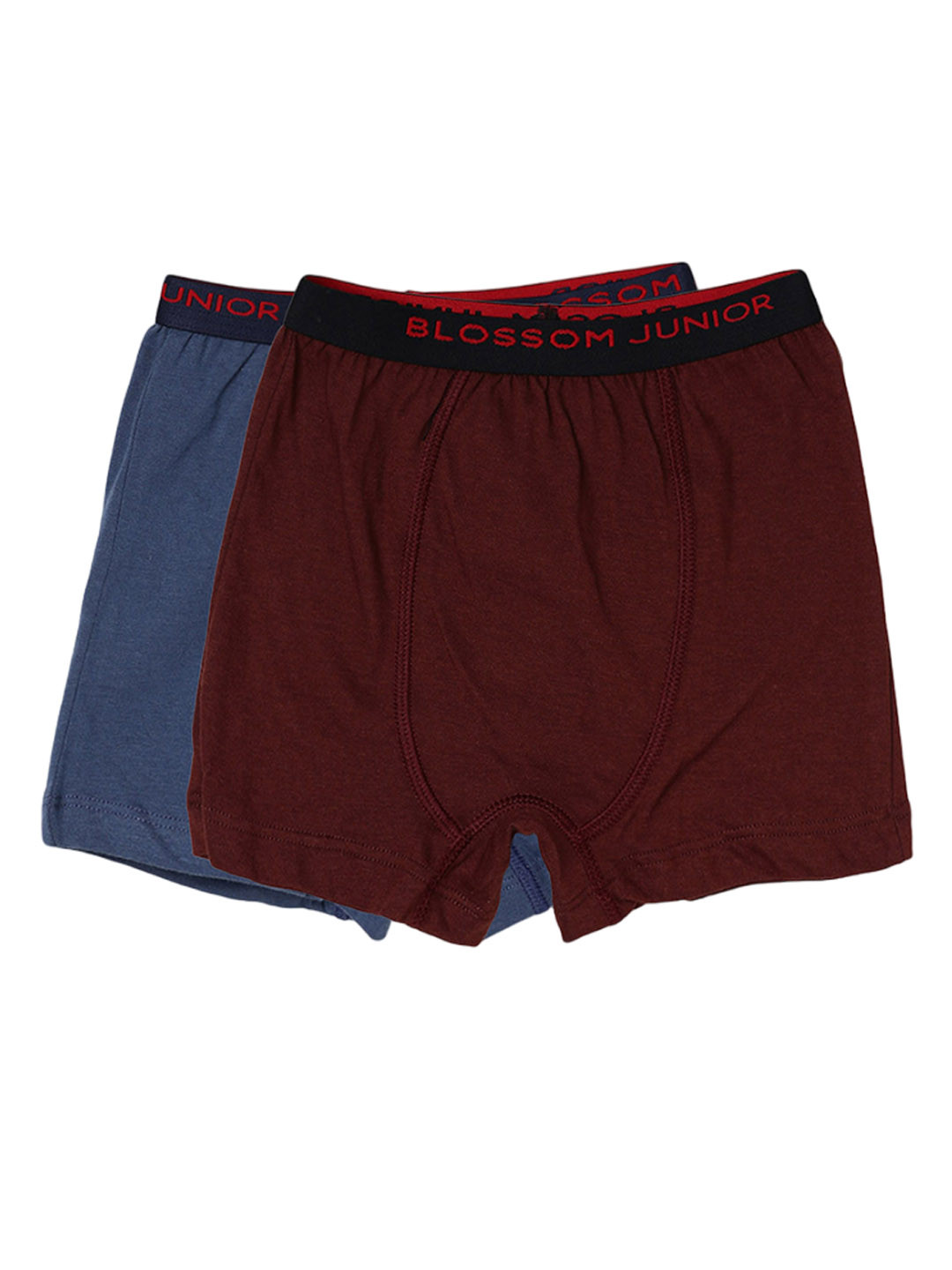 BLOSSOM Boys Pack Of 2 Cotton Assorted Trunks BJU02461_MAX.TRUNK_22_2P-Assorted