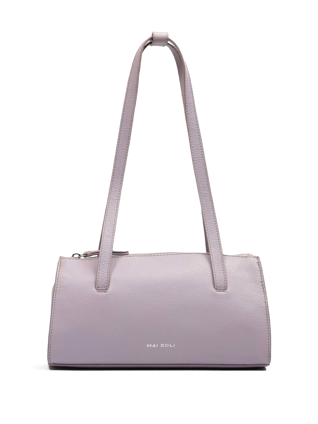 Women Lavender Genuine Leather Hazelnut Arbor Shoulder Bag