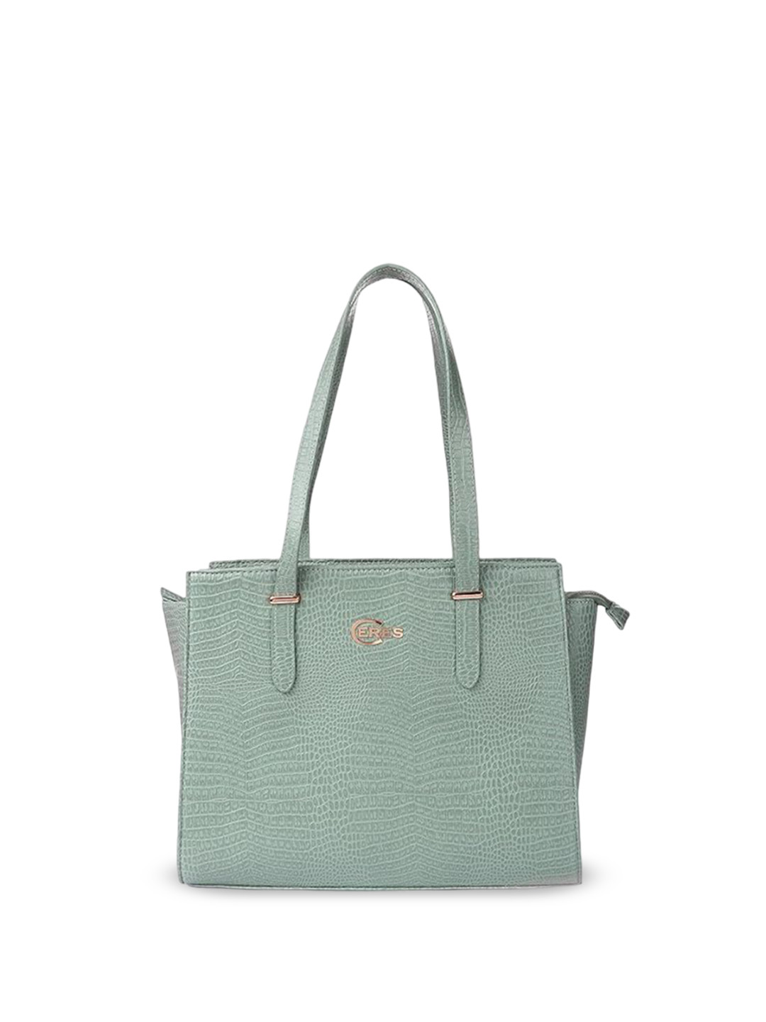 CERES Animal Textured PU Handbag