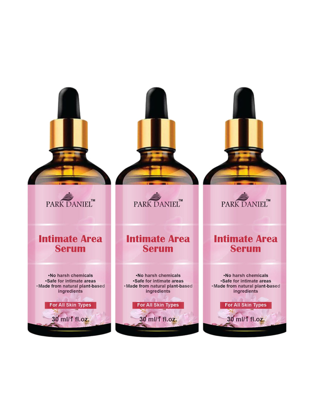 Park Daniel Set Of 3 Intimate Area Lightening Serum - 30 ml Each