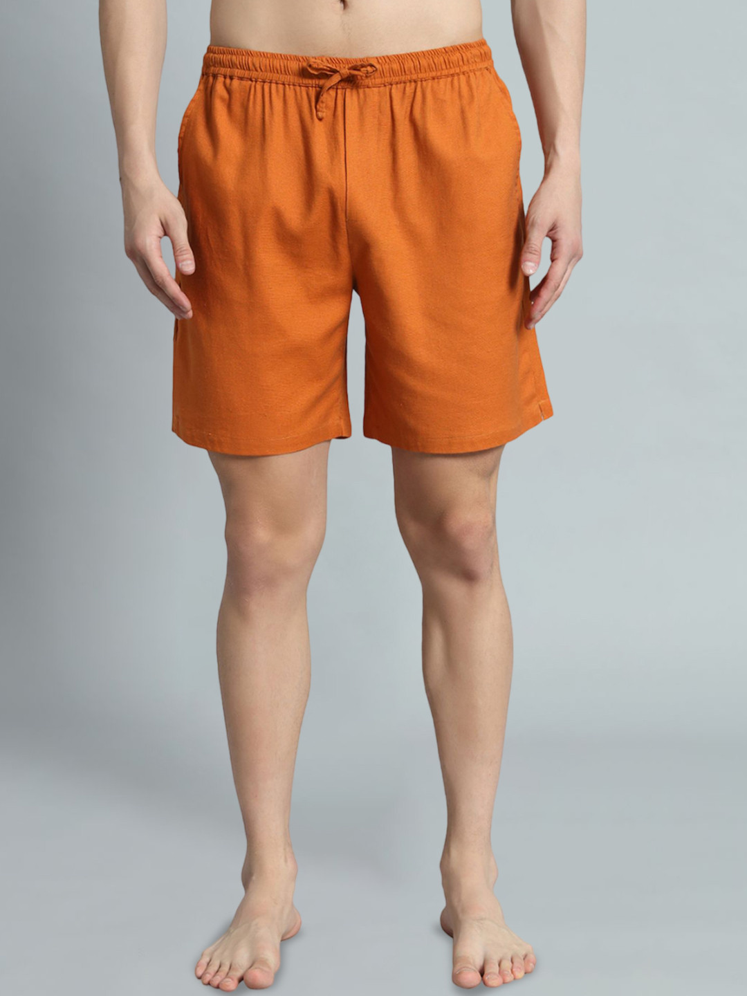 OWO THE LABEL Men Regular Fit Ultra Comfortable Pure Linen Boxers