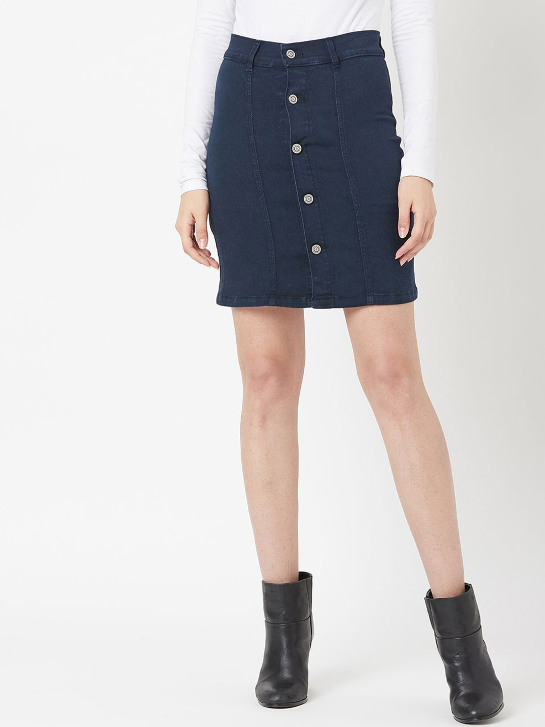 Miss Chase Women A-Line Mini Skirt