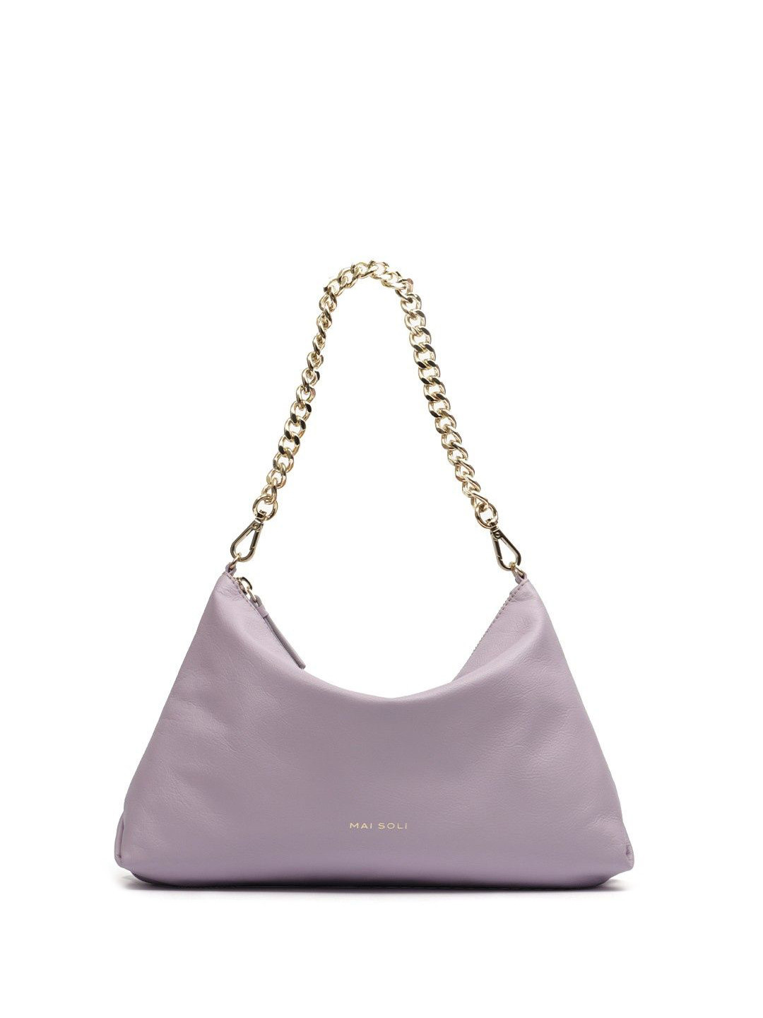 Women Lavender  Genuine Leather Kim Shoulder Bag