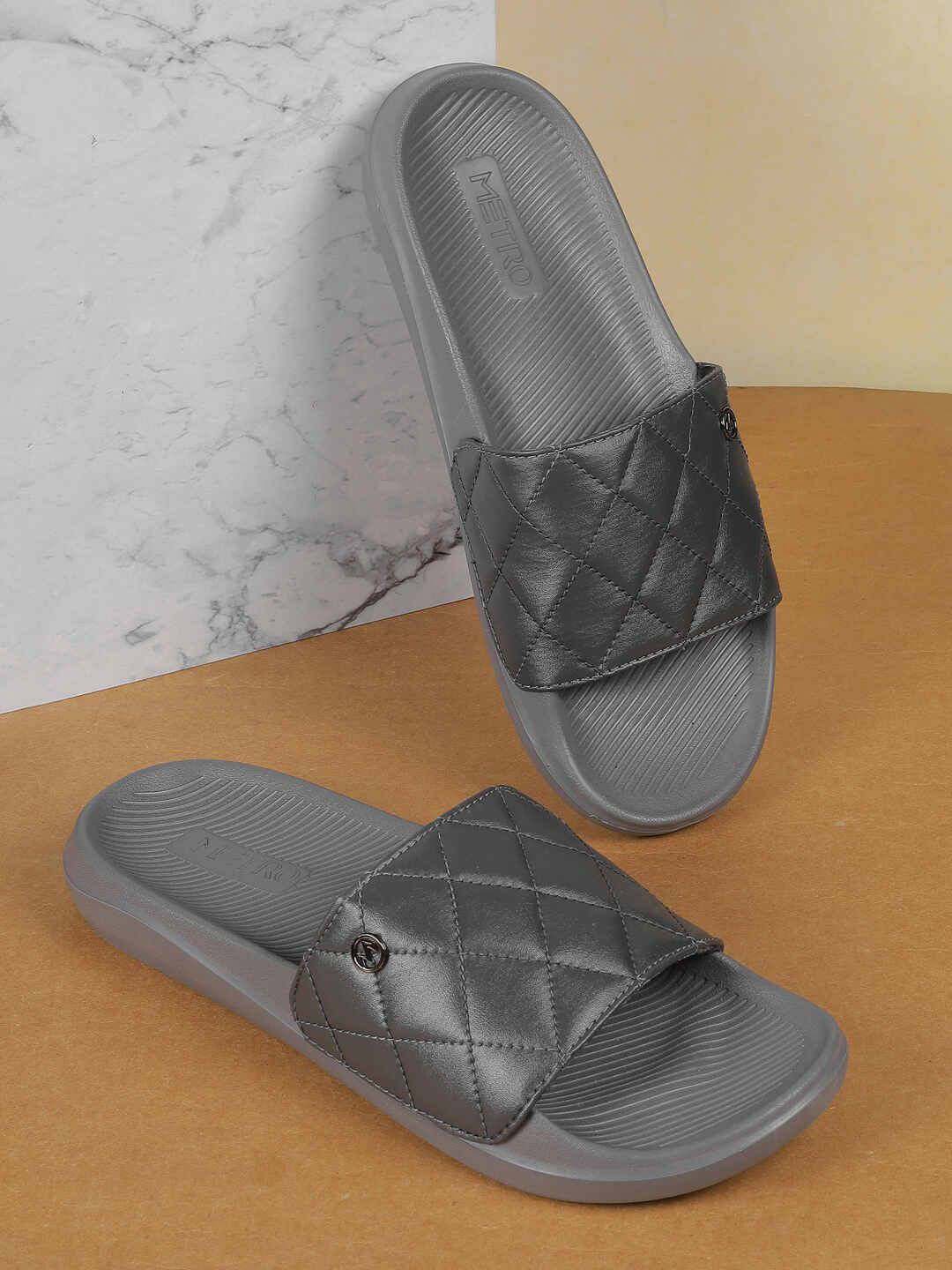 Metro Men EVA Casual Sliders Flip Flops