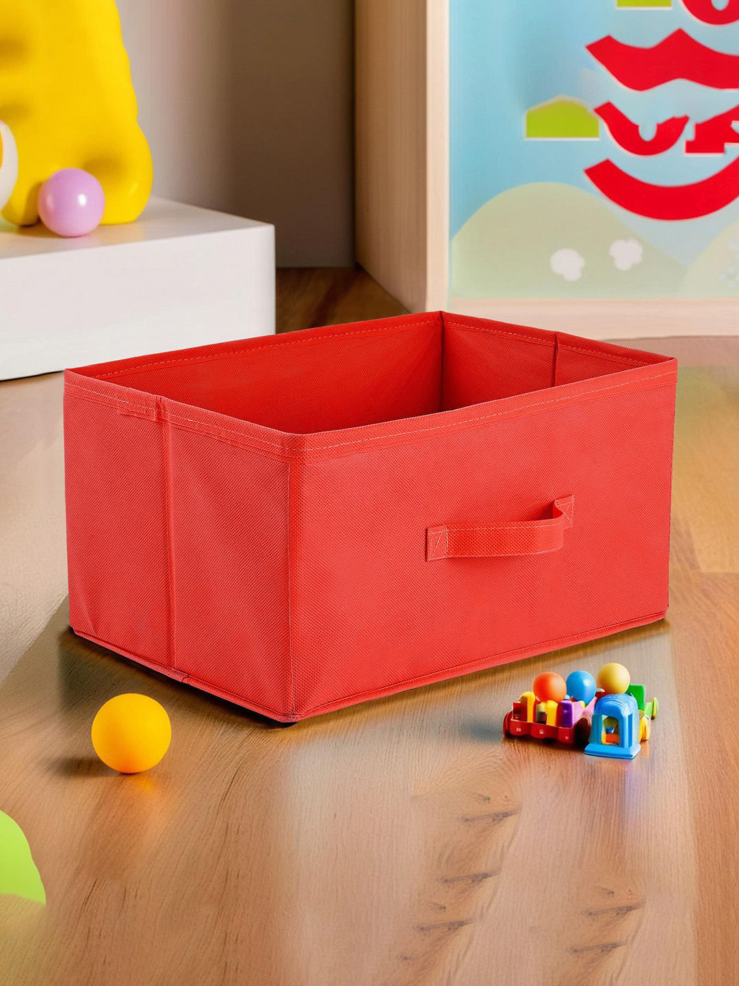 Kuber Industries Red Drawer Organiser