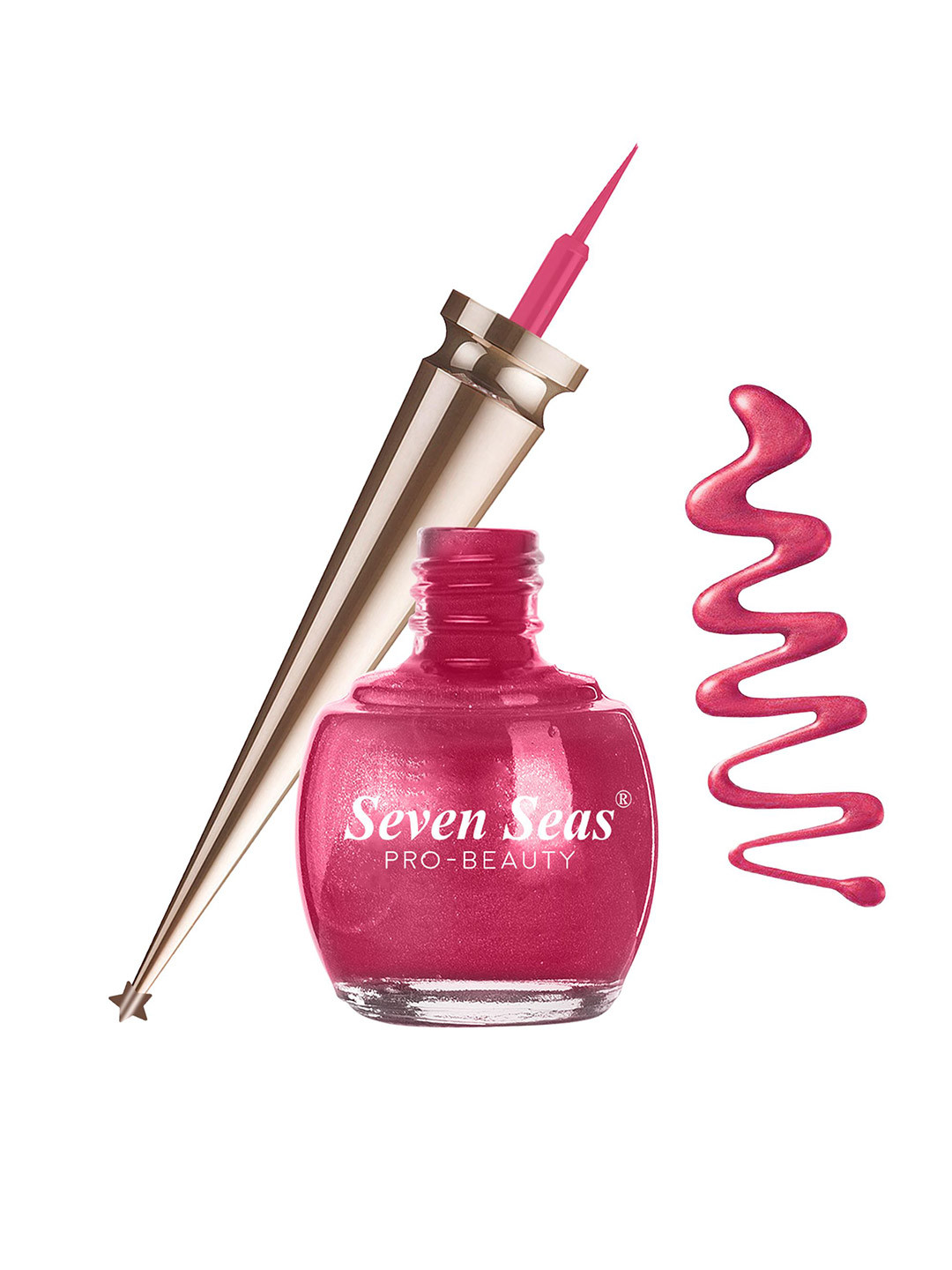 Seven Seas Long Lasting Liquid Colored Eyeliner 5ml- Pink 11
