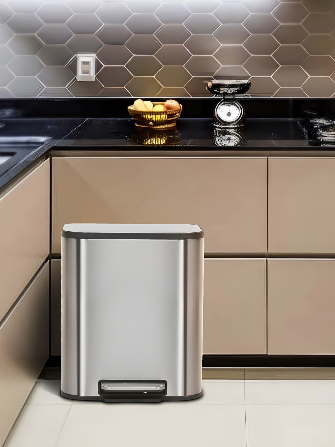 Pano Binova Steel Pedal Dustbin12L