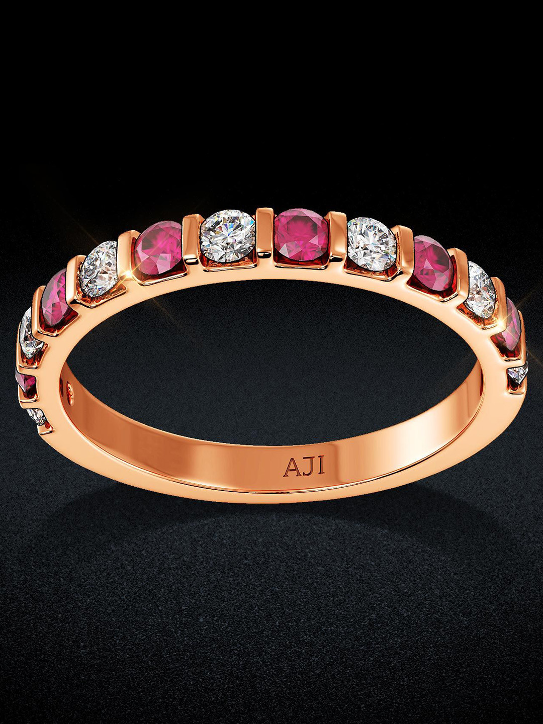 Joyalukkas 18Kt Diamond Studded Finger Ring